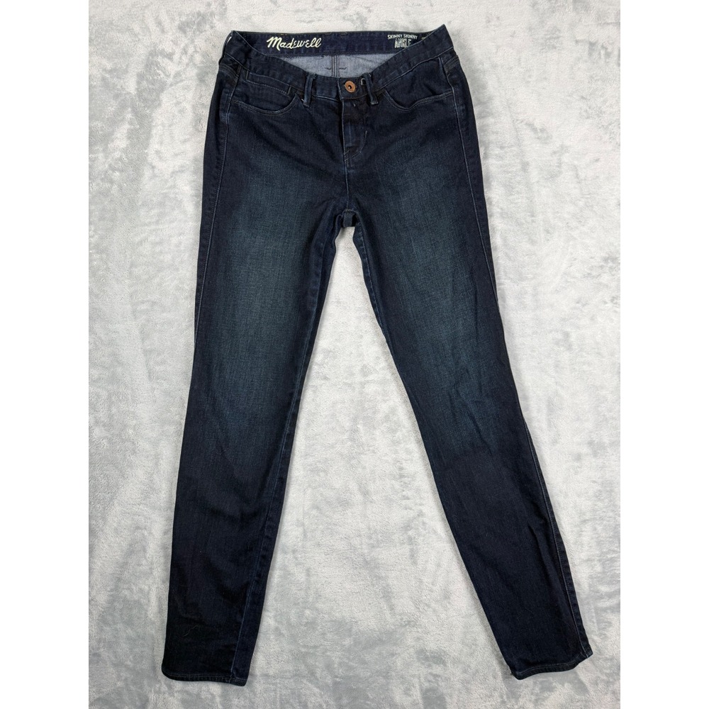 Madewell Skinny Skinny Ankle Jeans Dark Indigo Wash Size 26 RN 77388